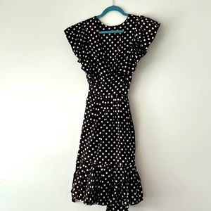 Handmade vintage wrap dress